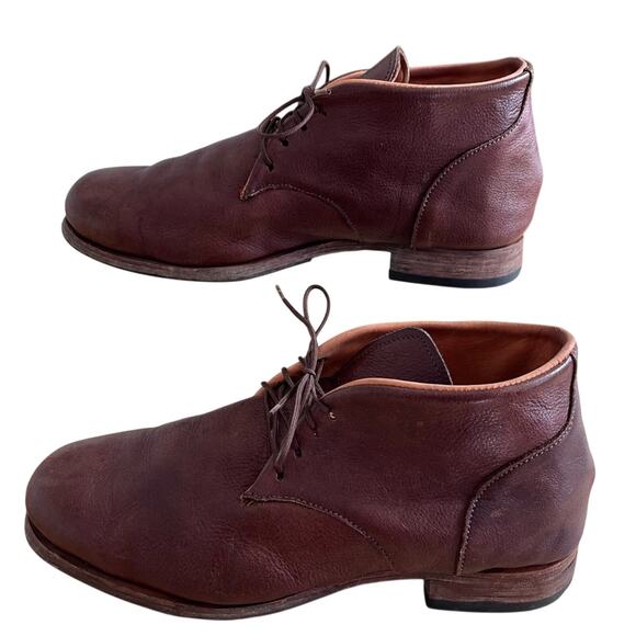 Hand Crafted Leather Shoes Mens Chukka Soft Leather Upper & lining Lace Up main image 16
